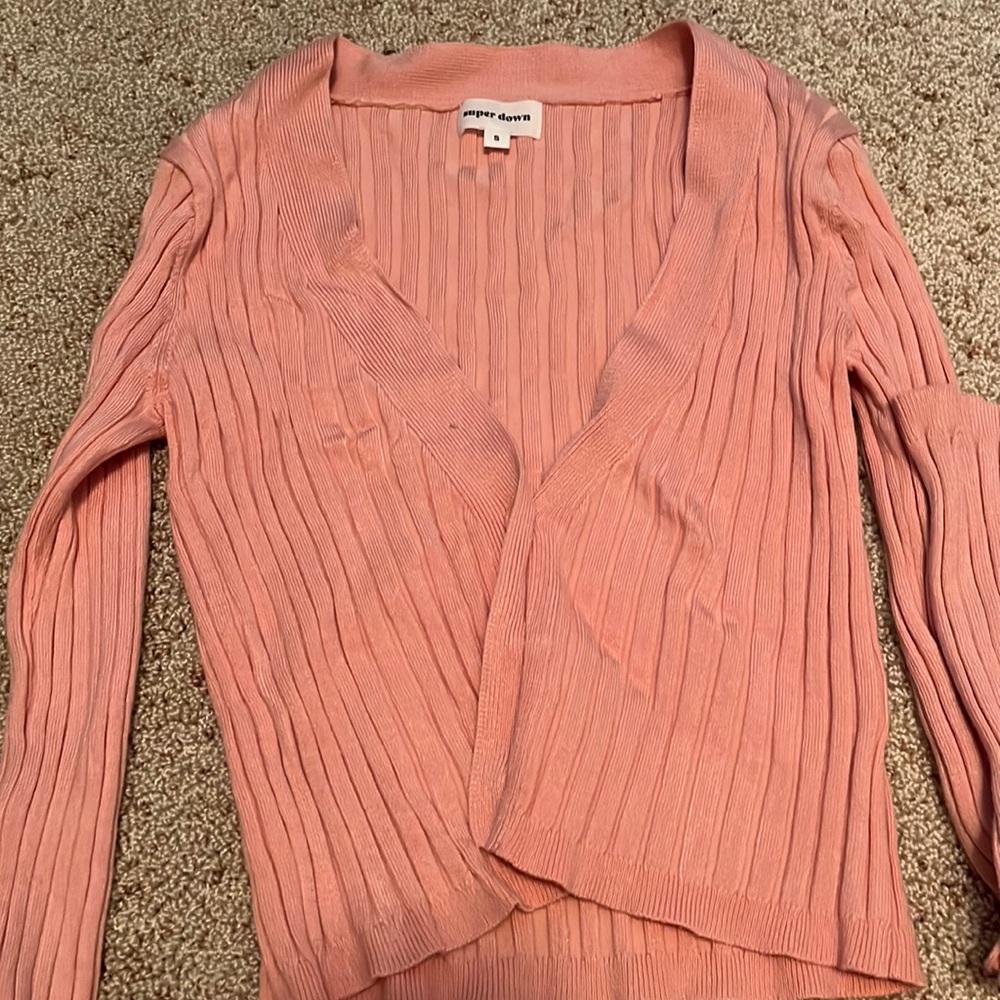 SUPERDOWN PINK CARDY